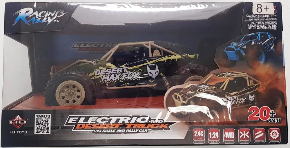 1:24 Remote Control Truck Desert Max Fox Off Roader