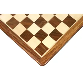 21 inches Large Chess board in Golden Rosewood & Maple Wood - 55 mm Square - Warehouse Clearance - USA Shipping Only