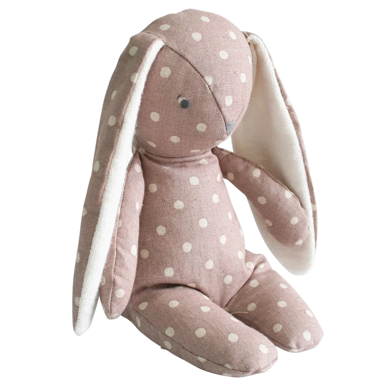 Bunny Linen Floppy Mauve Spot