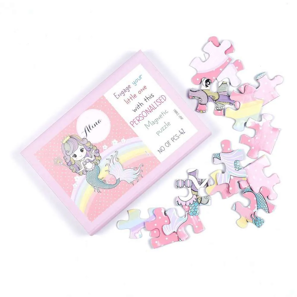 Magnetic Puzzles - Rainbow Mermaid