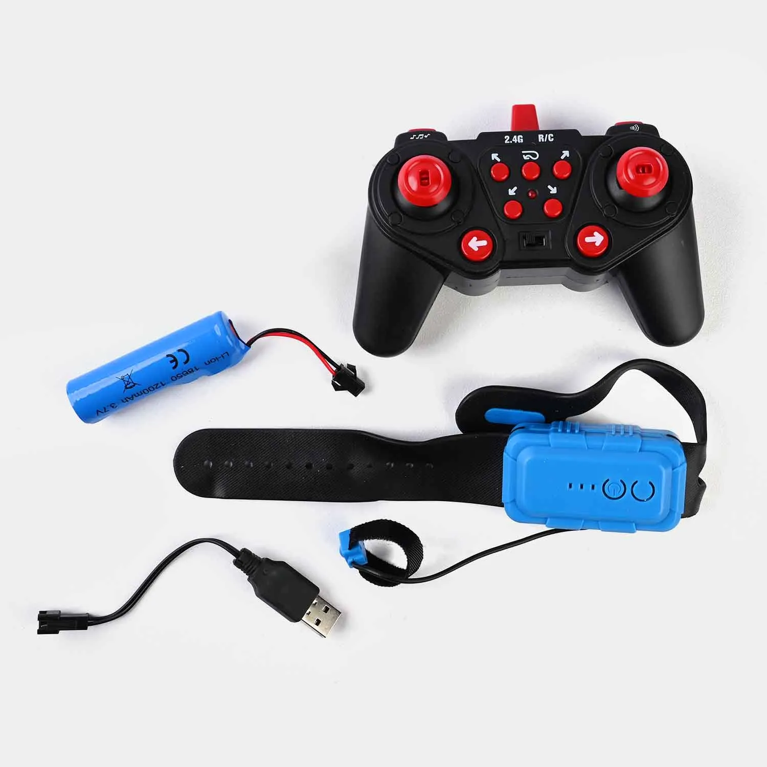 Remote Control Drift Car with Light and Spray, 360° Rotation